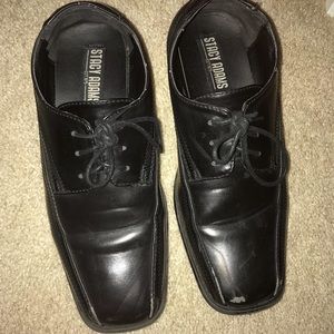 Stacey Adams Black Dress Boy Shoes